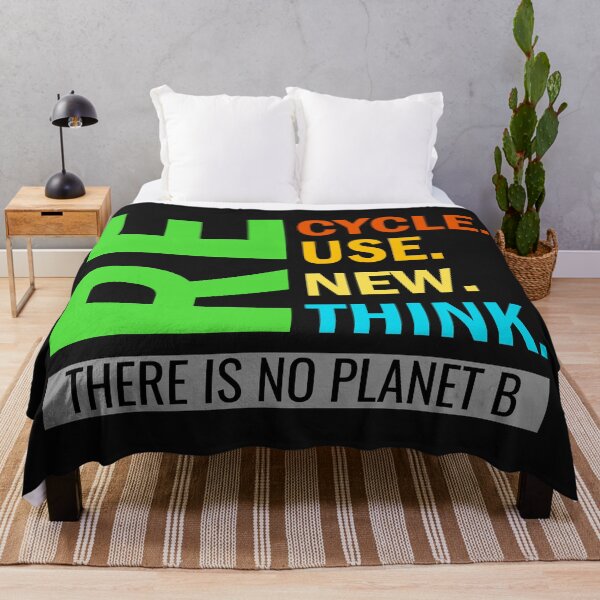 Item preview, Recycle reuse renew rethink no planet b designed and sold by somi3art.