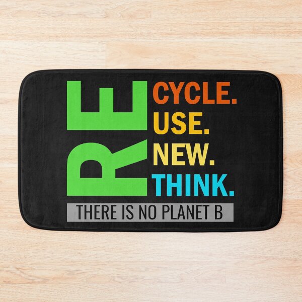 Item preview, Recycle reuse renew rethink no planet b designed and sold by somi3art.