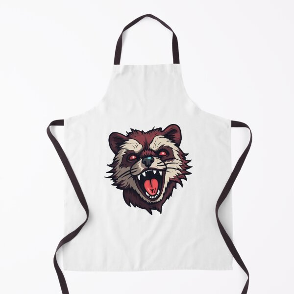 Item preview, Vicious Raccoon designed and sold by CuteAnimalPrint.