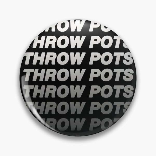 Item preview, THROW POTS fadeout designed and sold by ceramicshirts.