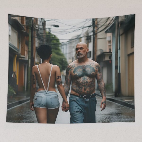 Item preview, Interracial love encounter designed and sold by Gallery-Wending.