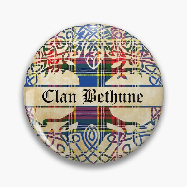 Item preview, Bethune Tree of Life Clan Scottish Surname tartan designed and sold by BagTown Clans.