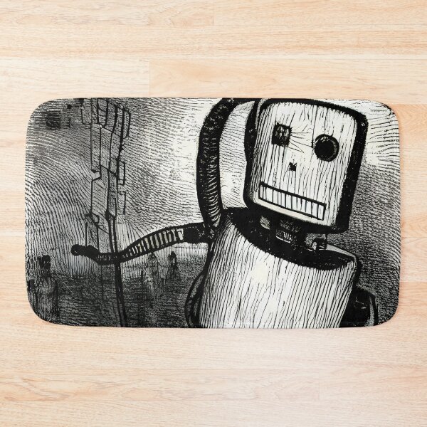 Item preview, Robot in the style of famous art. designed and sold by CRAFTER-MEDIA.