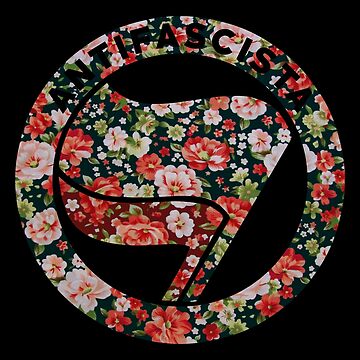 Vorschaubild zum Design Antifa Blumen von Apocalyptopia
