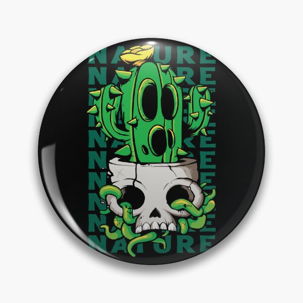 Item preview, Skull cactus designed and sold by Scaryzz.