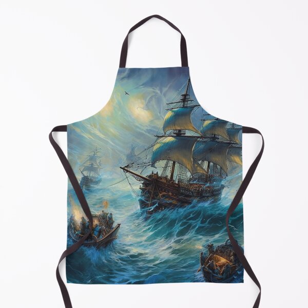Item preview, Boats in a storm designed and sold by YoutShop.
