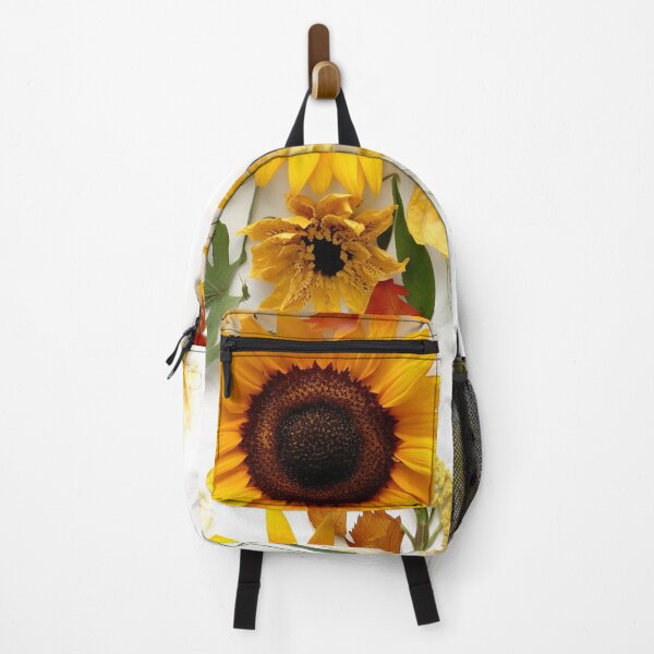 Item preview, Sunflower Symphony: A Captivating Collage of Fresh and Pressed Blooms - Pressed Dried flowers designed and sold by EmeraldeaArt.