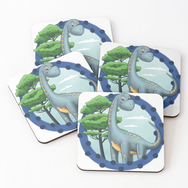 Item preview, Long Neck Dinosaur Art designed and sold by iHeartDinosaurs.