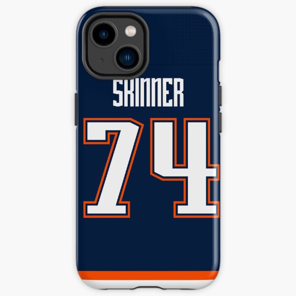 Edmonton Oilers Stuart Skinner 2022 Reverse Jersey Étui pour téléphone Coque antichoc iPhone