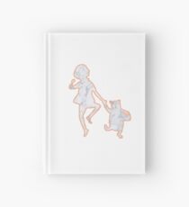 Friends Marble Silhouette Hardcover Journal