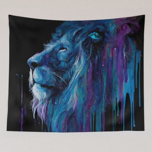 Item preview, Colorful Lion designed and sold by Yaksza.