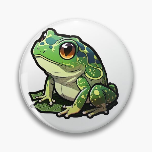 Aperçu de l'œuvre La grenouille est assise sur une feuille créée et vendue par AcceleratorArt.