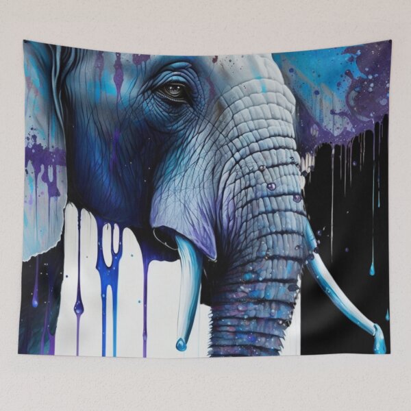 Item preview, Colorful Elephant designed and sold by Yaksza.
