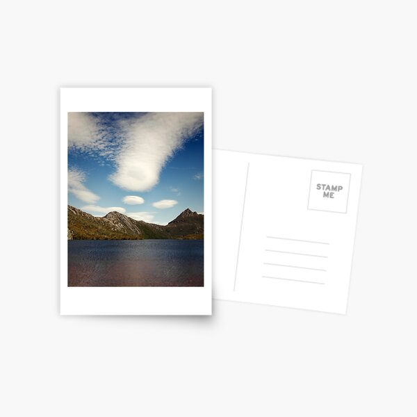 Cradle Mountain with Clouds Postcard