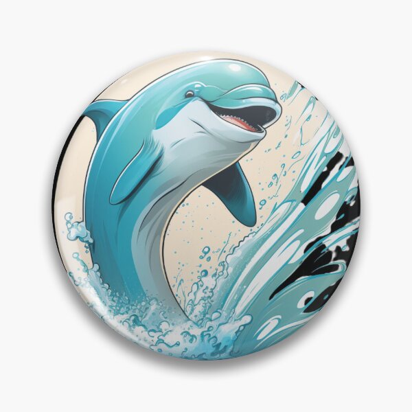 Item preview, Funny Dolphin designed and sold by Yaksza.
