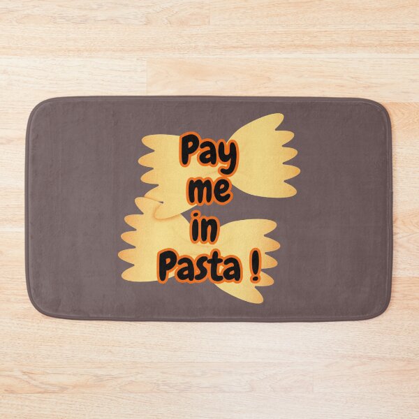 Item preview, Pay Me In Pasta designed and sold by ArtisShops.