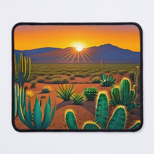 Item preview, cactus in ibiza sunset designed and sold by storerichard ⭐⭐⭐⭐⭐.