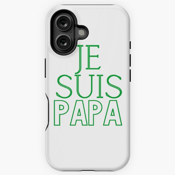 Vista previa del artículo con la obra «Je Suis Papá», diseñado y vendido por Devilscupcake.