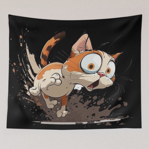 Item preview, Funny Cat designed and sold by Yaksza.