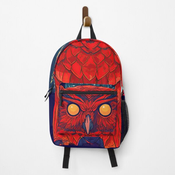 Item preview, Red Owl Anime Portrait Wall Art designed and sold by pauloss.