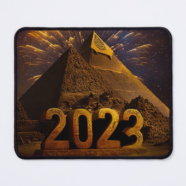 Item preview, Happy New Year from pyrmids photo manipulation designed and sold by Mustafa Mitwally.