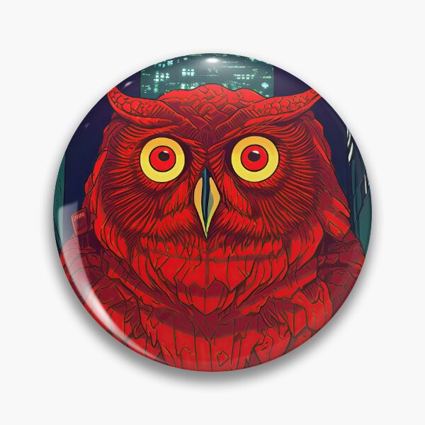 Item preview, Red Owl Anime Portrait Wall Art designed and sold by pauloss.