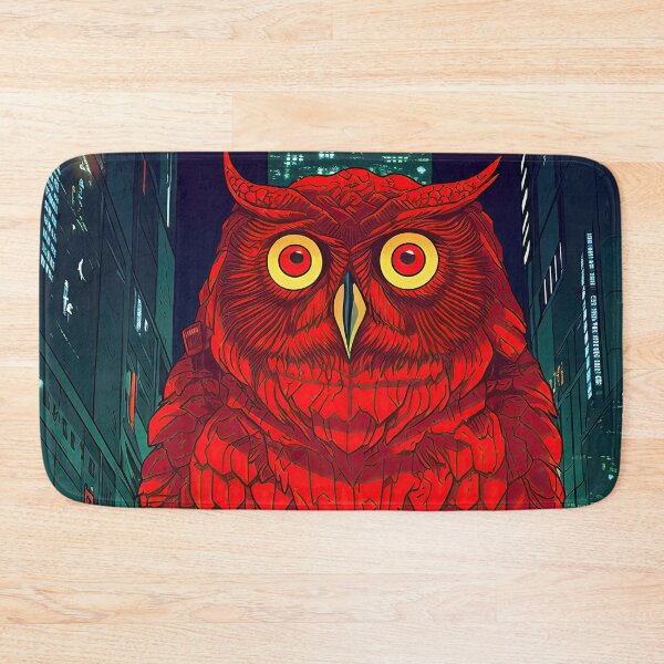 Item preview, Red Owl Anime Portrait Wall Art designed and sold by pauloss.