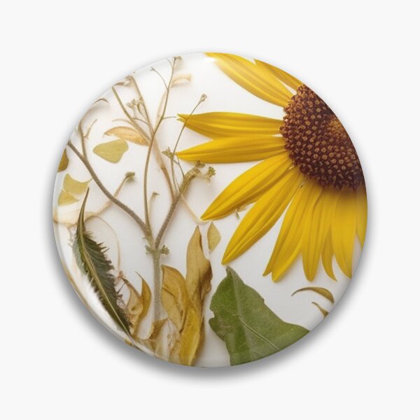 Item preview, Echoes of Summer: A Delicate Collage of Pressed Dried Petals - Sunflower Pressed Dried flowers designed and sold by EmeraldeaArt.