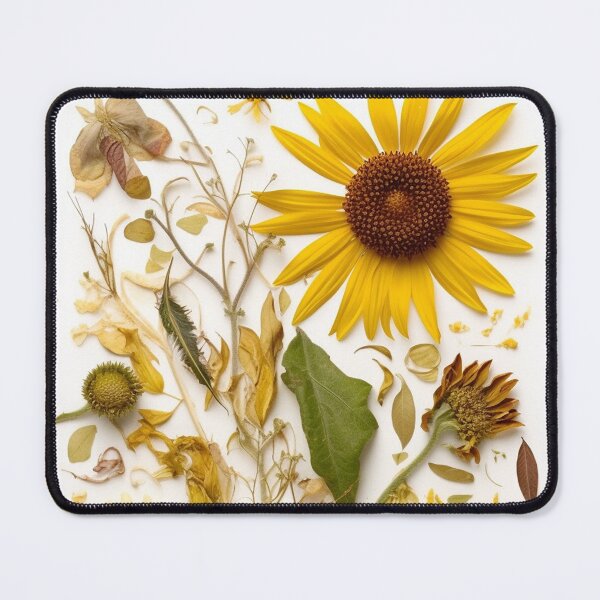 Item preview, Echoes of Summer: A Delicate Collage of Pressed Dried Petals - Sunflower Pressed Dried flowers designed and sold by EmeraldeaArt.