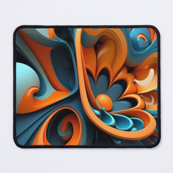 Item preview, Blue & Orange 3d designed and sold by Yaksza.