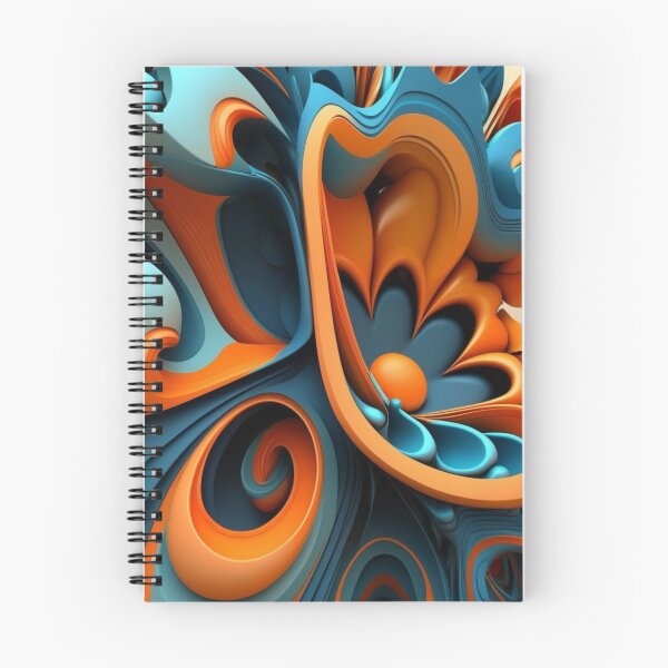 Item preview, Blue & Orange 3d designed and sold by Yaksza.