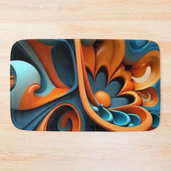 Item preview, Blue & Orange 3d designed and sold by Yaksza.
