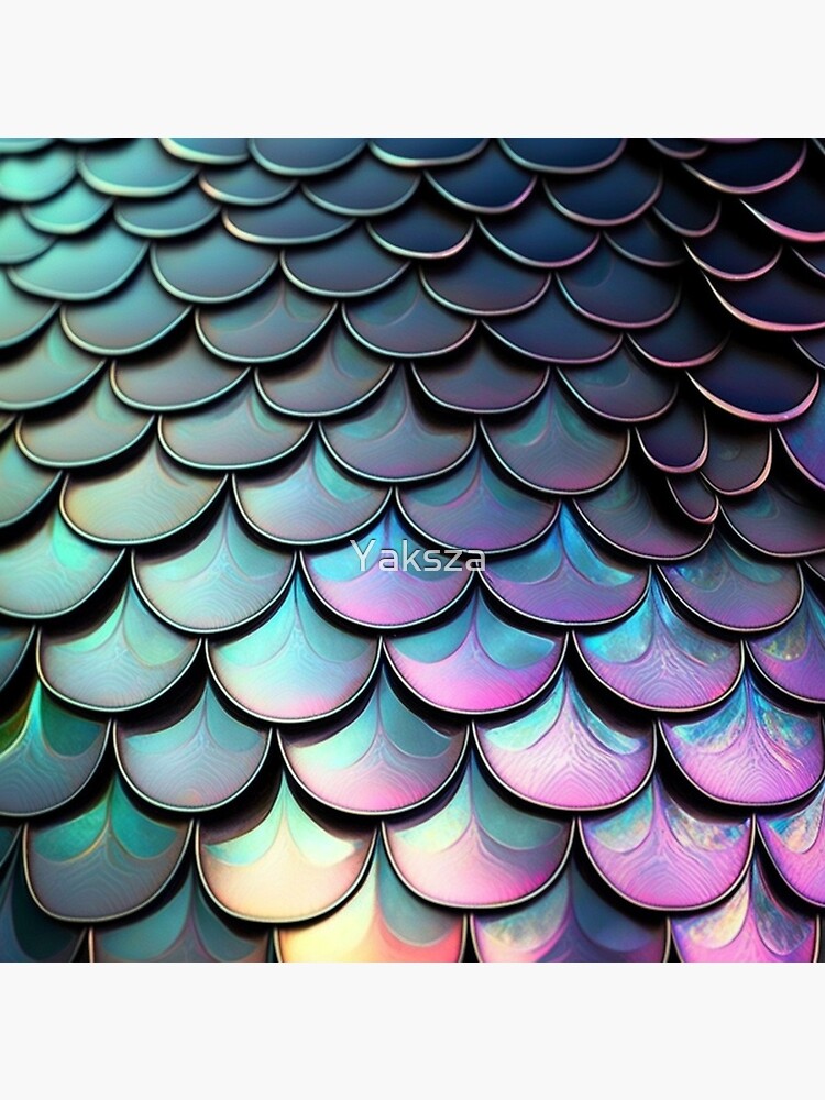 Fish Scales 3D Art Board Print for Sale by Yaksza