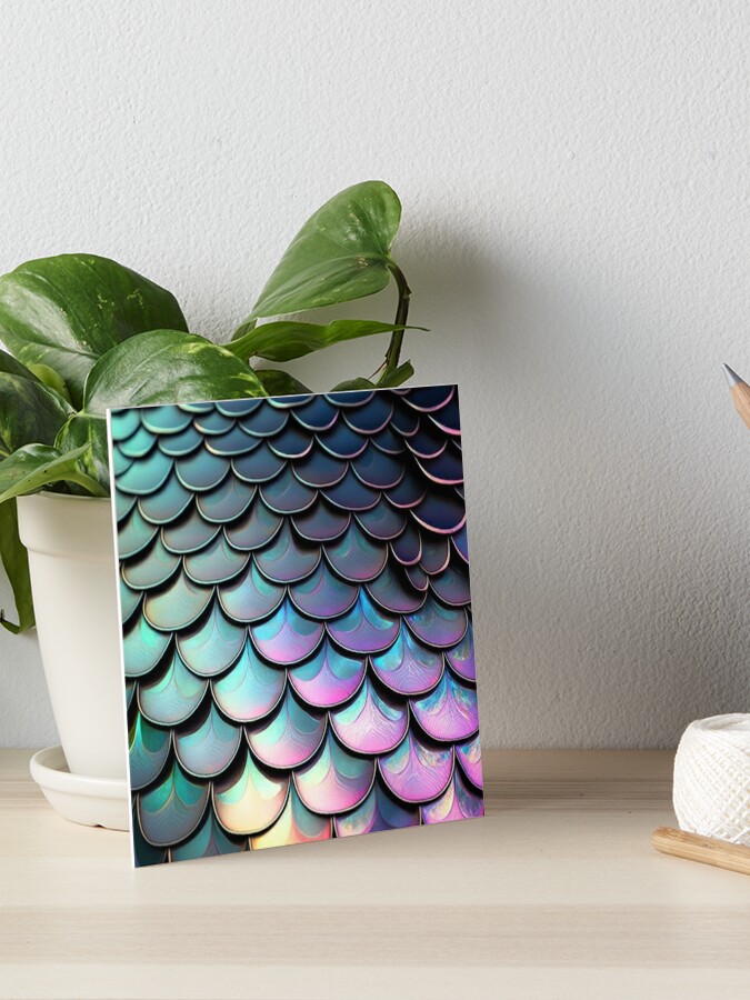 Fish Scales 3D | Art Board Print