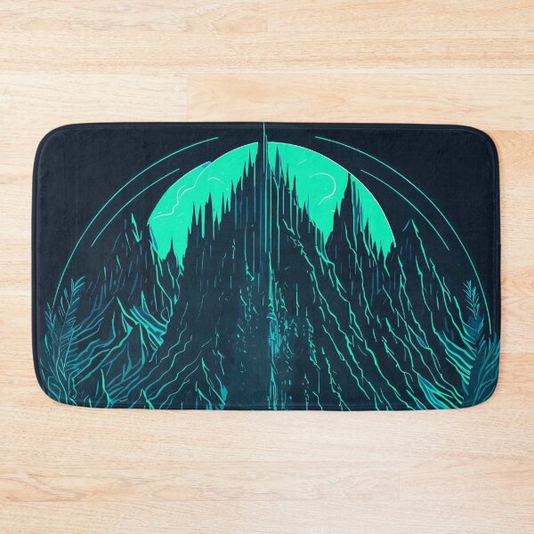 Item preview, Sci-Fi Mountain Planet designed and sold by entwithanaxe.