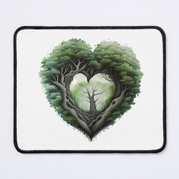 Item preview, Heart Shaped Treetops - Gia designed and sold by AdiRemba.