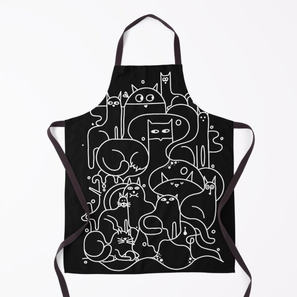 Item preview, Line work Cat Space Design designed and sold by ArtbyTana.