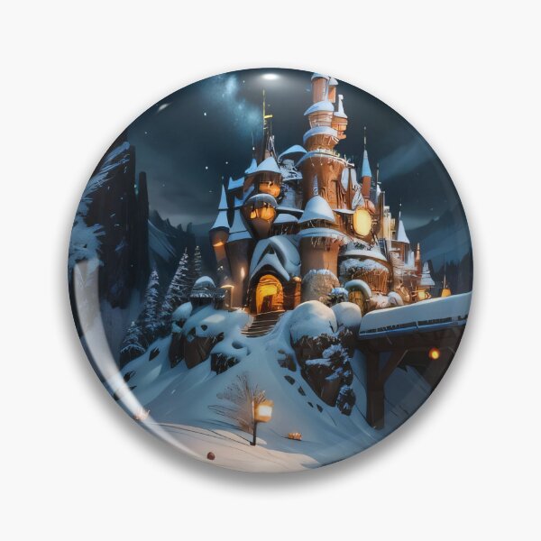 Item preview, Fantasy Land Castillo Snow Hielo Clima designed and sold by PosterPalace.