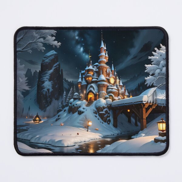 Item preview, Fantasy Land Castillo Snow Hielo Clima designed and sold by PosterPalace.