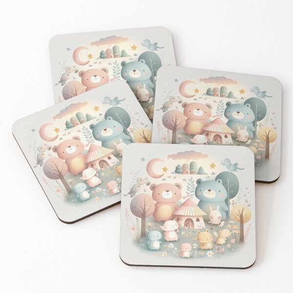 Item preview, Fairy tale Bears designed and sold by Yaksza.
