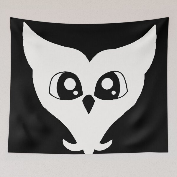 Item preview, Midnite The Owl's Face designed and sold by MidniteRealmVA.