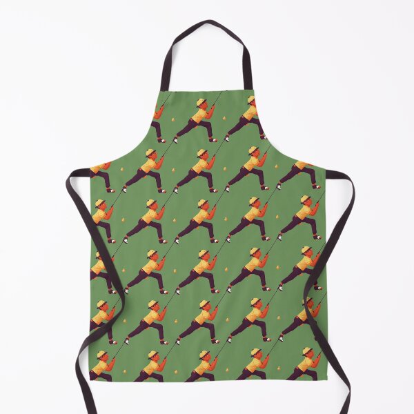 Item preview, Man Golfing on Green Background Pattern designed and sold by Aaron2610.