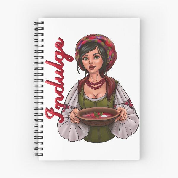 Item preview, Indulge. Ukrainian borscht illustration designed and sold by IrynaPas.