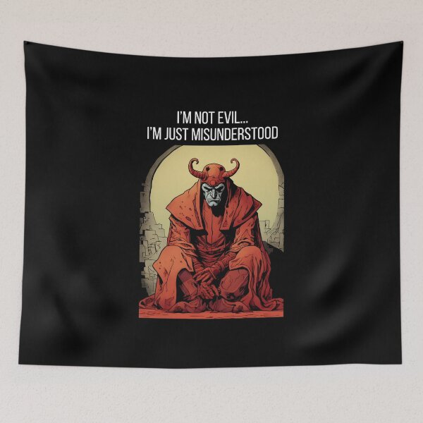 Item preview, I'm Not Evil... I'm Just Misunderstood designed and sold by Exmo-Army.