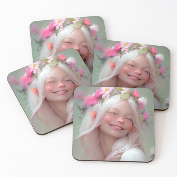 Item preview, Happy Flower Fairy designed and sold by el3v3n11art.