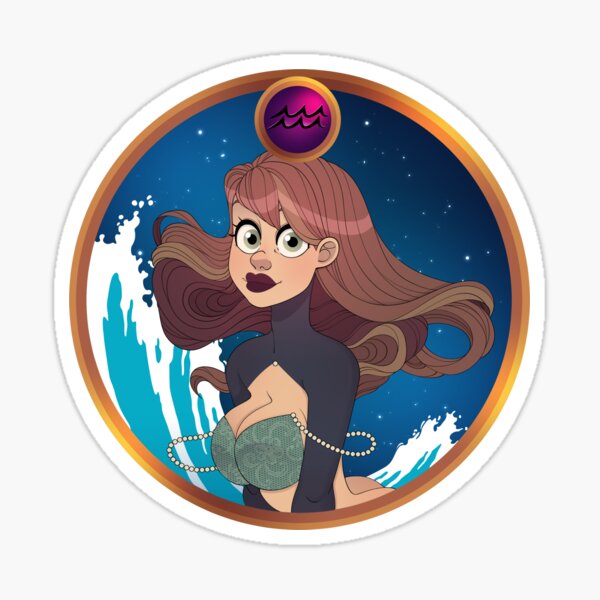 Aquarius Sticker