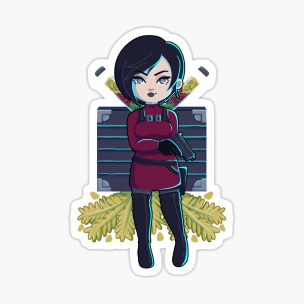 Resident Evil Chibi Stickers 3 Remake/4/code Veronica 