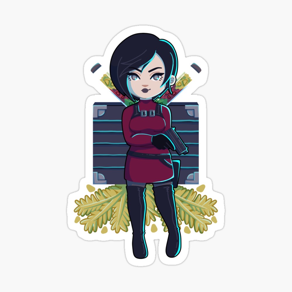 Resident Evil Ada Wong - Resident Evil - Sticker