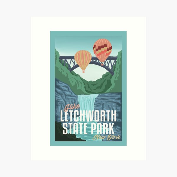 Aperçu de l'œuvre Randonnée dans le parc d'État de Letchworth créée et vendue par corinnmarriott.