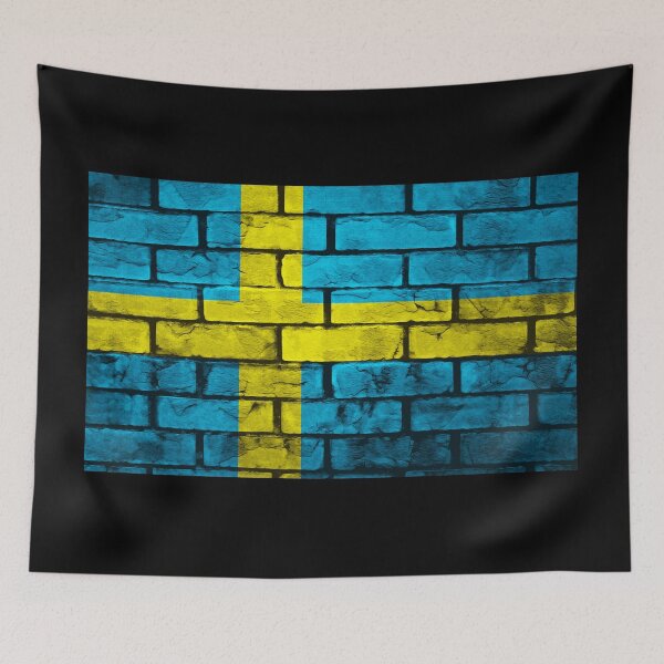 Item preview, Swedish Flag designed and sold by Yaksza.